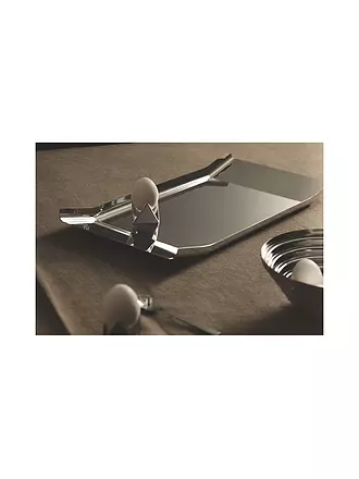 ALESSI | Plateau carré ARRAN en acier inoxydable | 